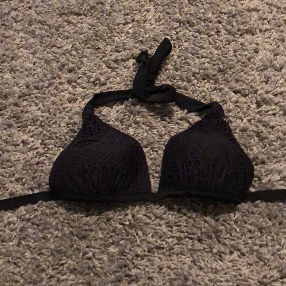 Black swim top